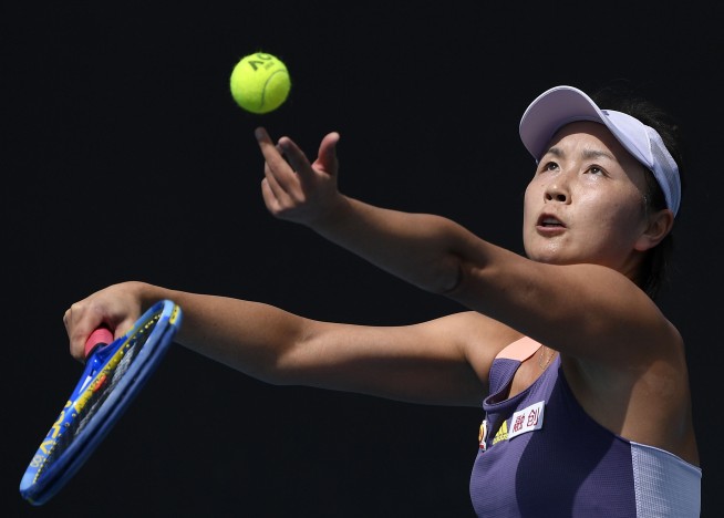 Peng Shuai emerges at Olympics, gives controlled interview