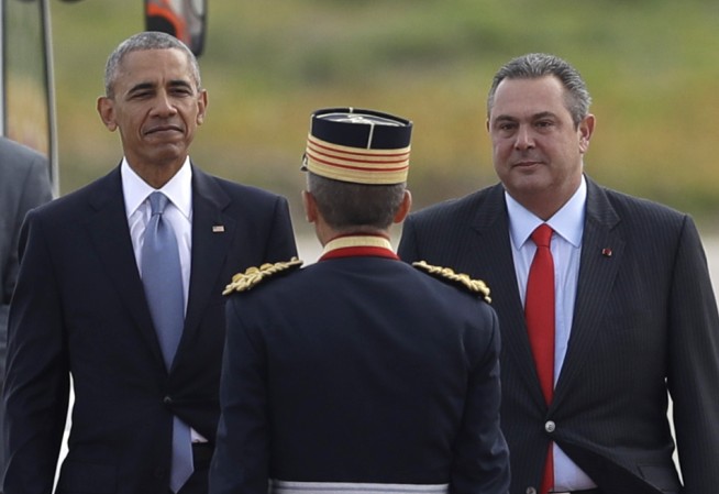 Obama offers Greeks reassurance about US commitment to NATO