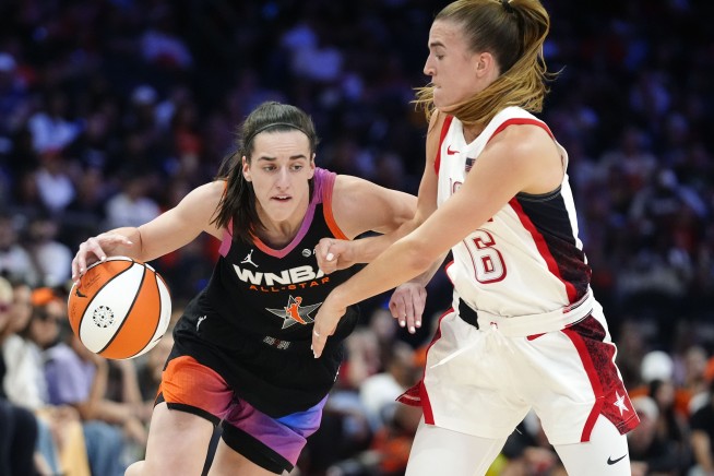Arike Ogunbowale and Caitlin Clark lead WNBA All-Stars to 117-109 win over U.S. Olympic team