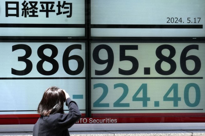 Stock market today: Asian shares retreat after Wall St edges back from records