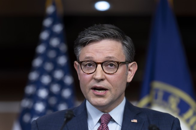 House votes to prevent a government shutdown as GOP Speaker Johnson relies on Democrats for help