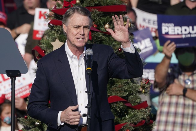 Georgia Republican Perdue won't run for US Senate in 2022