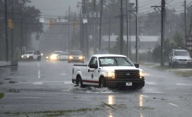 The Latest: Outer Banks spared the worst of Florence