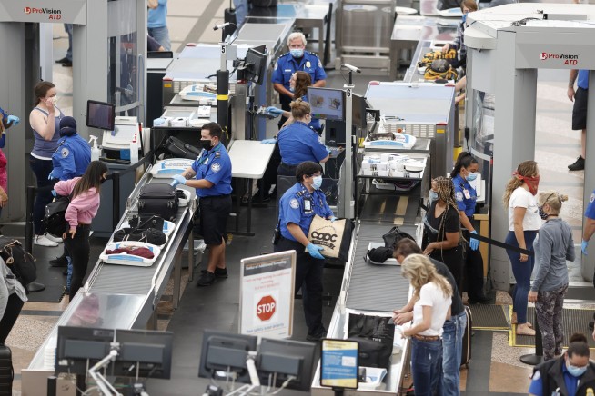 Pandemic air travel milestone; 1 million passengers screened