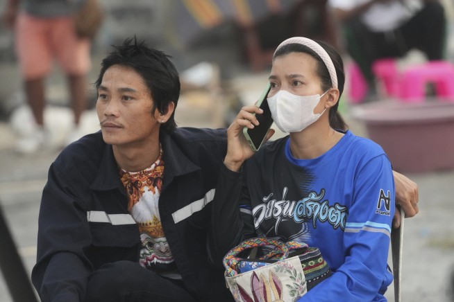 The Latest: Countries sending humanitarian aid after Myanmar earthquake