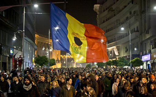 Romanian government resigns following protests