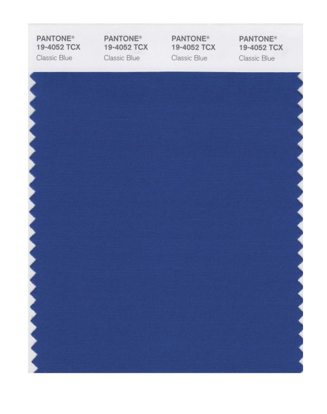 Classic Blue is Pantone Color Institute’s color of the year