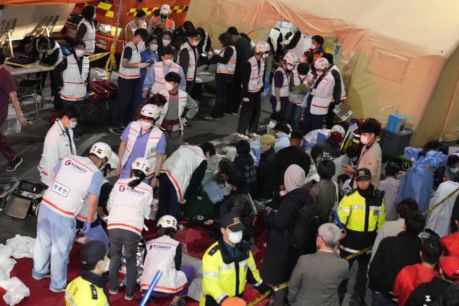 S. Korean police seek manslaughter charges over deadly crush