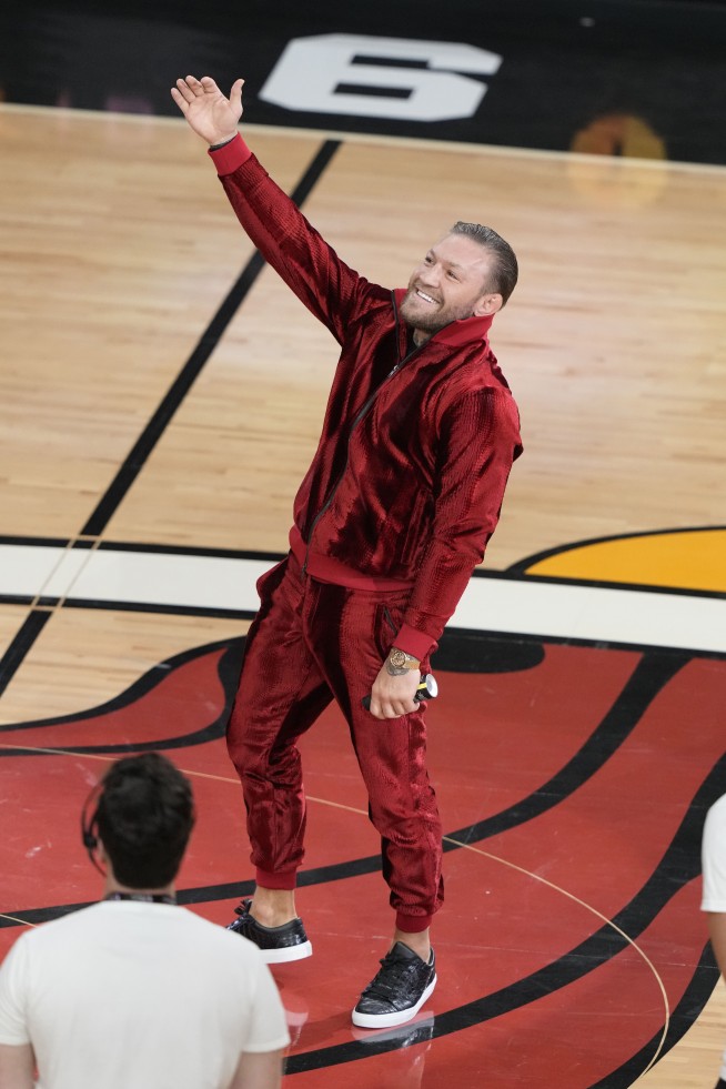 Conor McGregor is accused of sexually assaulting a woman at an NBA Finals game in Miami