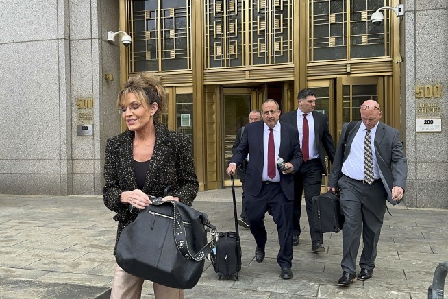 Jury finds The New York Times did not libel former Alaska Gov. Sarah Palin