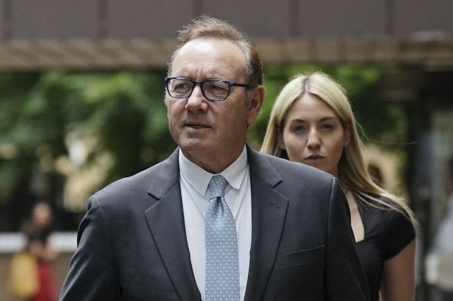 Kevin Spacey fights back tears as he testifies how sex abuse allegations 'exploded' his career