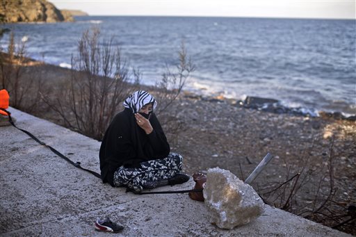 The Latest: Greece rescues 1,400 from sea over the weekend