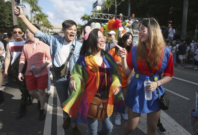 Huge crowd joins LGBT march in Taiwan, where COVID is at bay