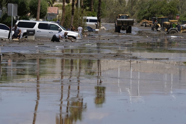 Hilary left California desert roads covered in water and mud. Now it’s threatening Oregon and Idaho
