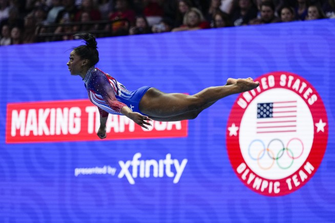 Simone Biles headlines a U.S. women's gymnastics team eyeing redemption at the Paris Olympics