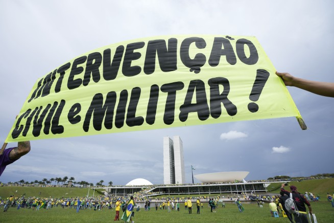 Pro-Bolsonaro protesters storm Brazil's Congress, high court