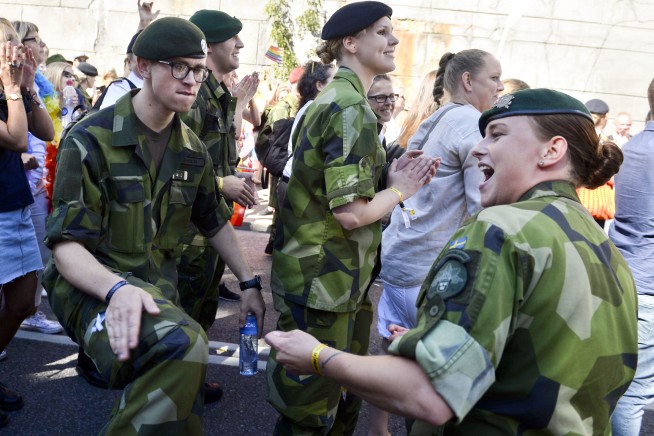Sweden introduces military draft for both men and women