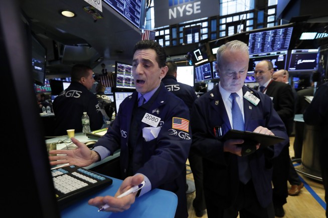 Markets Right Now: Late selling leaves stocks slightly lower