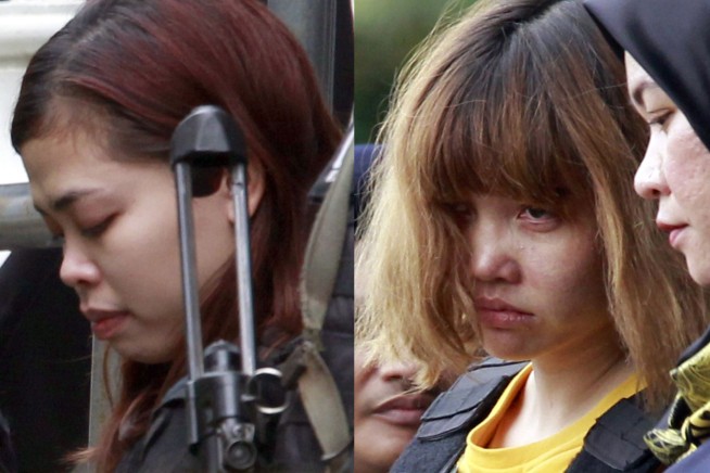 2 women plead not guilty in N. Korean scion's assassination