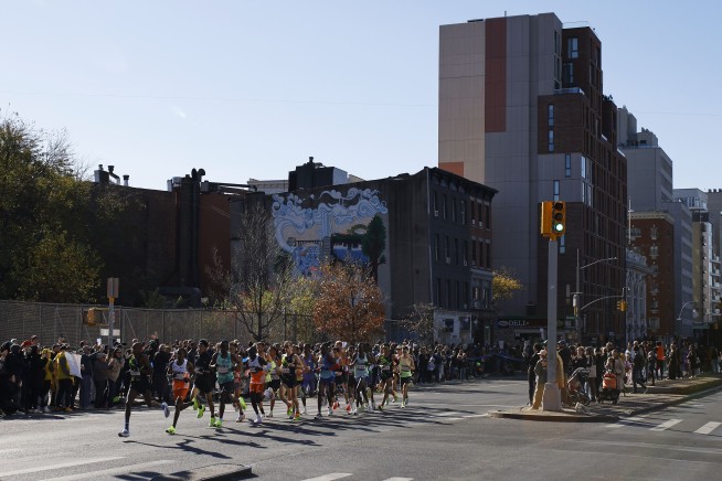 Abdi Nageeye of the Netherlands and Sheila Chepkirui of Kenya win the New York City Marathon