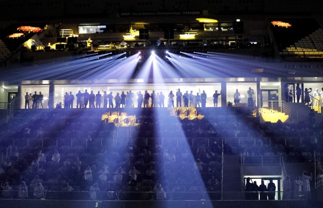 Empty seats cast new shadow on Doha hosting of world champs