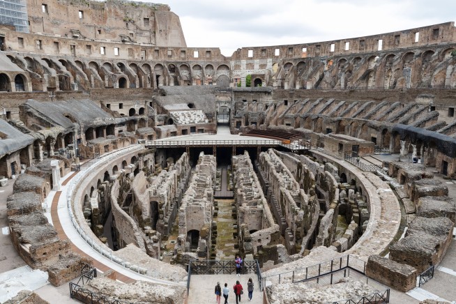 New stage in Rome's Colosseum will restore majestic view