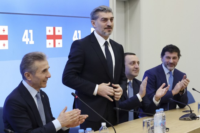 Ex-soccer player Kavelashvili becomes Georgia's president in a blow to country's EU aspirations