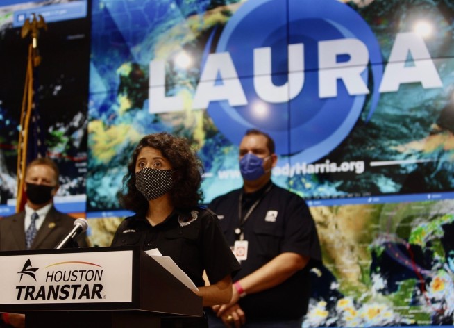 Evacuations ordered as Hurricane Laura aims at U.S. coast