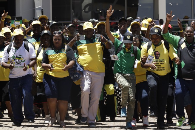 South Africa ruling party's fight for its future kicks off