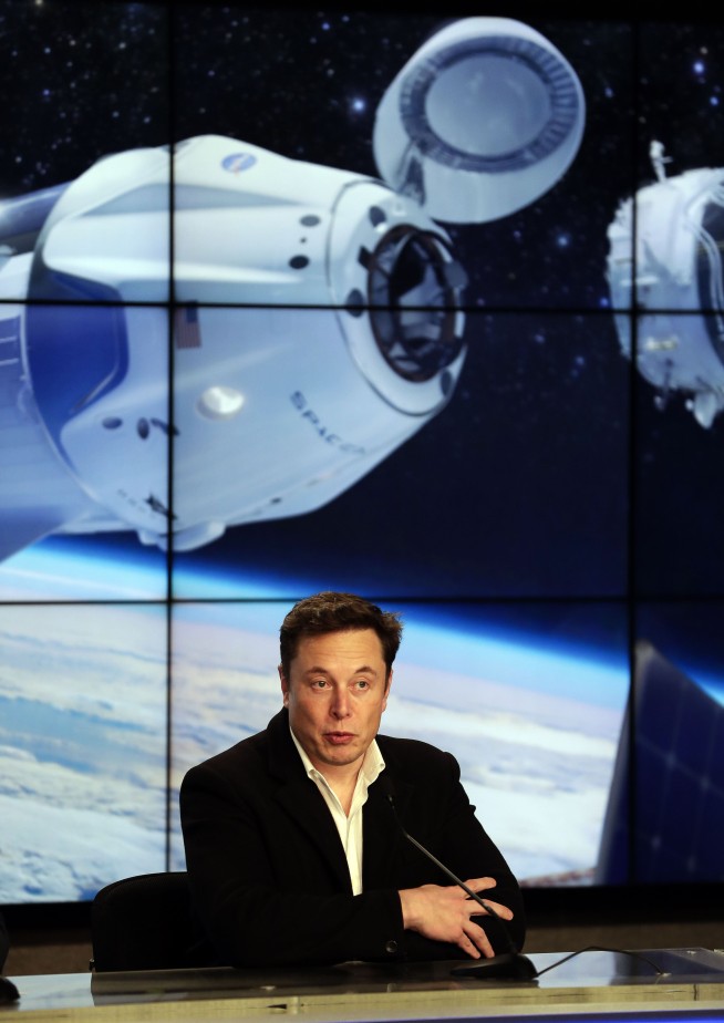 America's newest crew capsule rockets toward space station