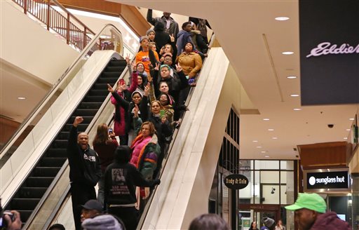 Ferguson Protests Continue to Target Black Friday