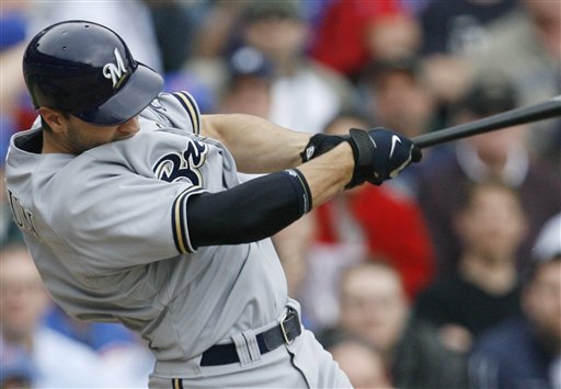 Brewers Rally on Braun's Double