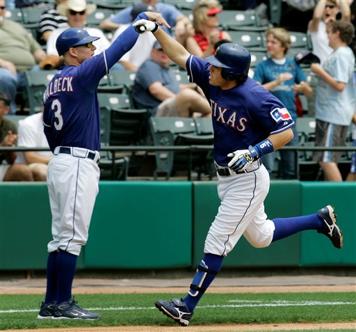 Rangers Stay on Track; Beat Royals 2-1