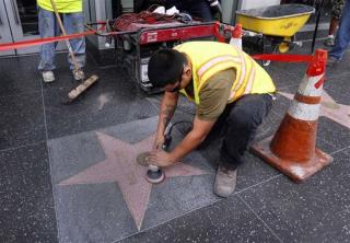Vandal Defaces Cosby's Star in Hollywood