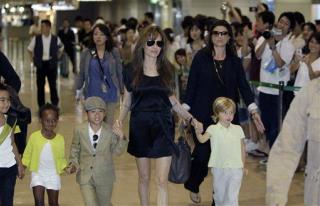 Jolie-Pitt Kids Monitored by Cyber Security Team