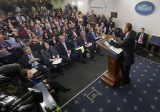Milestone: Obama Calls on Women Only at Press Conference