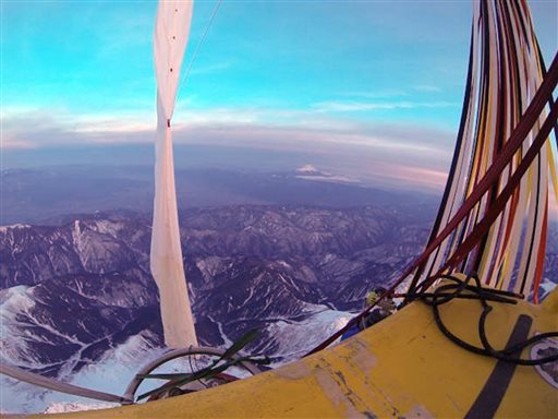 Record-Breaking Balloon Flight Ends in Mexico