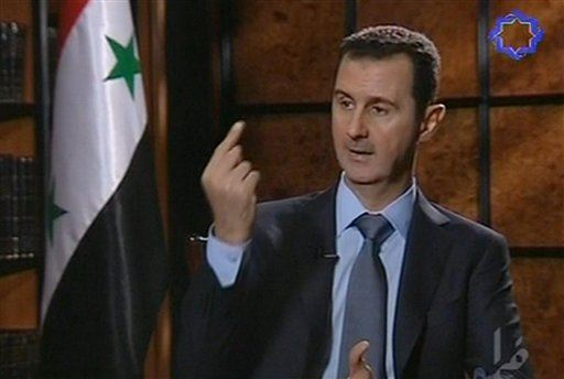 Assad: Syria's in the Loop on Anti-ISIS Airstrikes