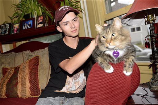 Boy Behind Viral 'Laser Cat' Photo Kills Self