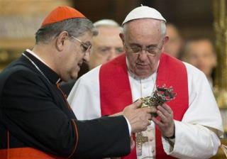 Pope Hailed for Blood 'Half-Miracle'