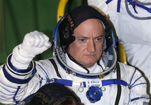 Astronaut Scott Kelly Begins Historic Mission