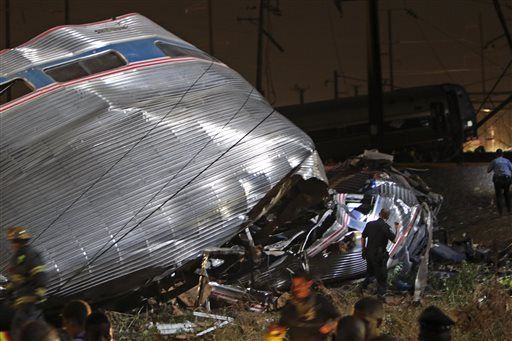 Dozens Hurt in Philadelphia Amtrak Derailment