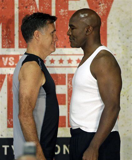 This May Be the Strangest Weigh-In Photo Ever