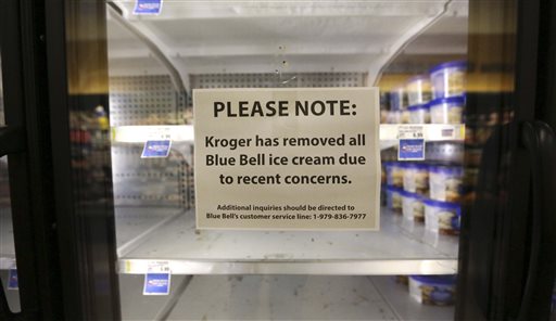 One-Third of Blue Bell Workers Losing Jobs