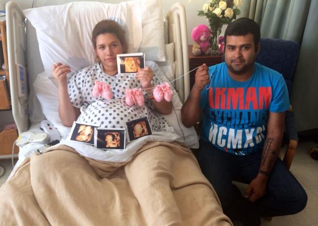 Mom Has Identical Triplets, Two of Them Conjoined