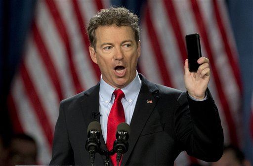 7 Dems Join Rand Paul's Patriot Act 'Filibuster'
