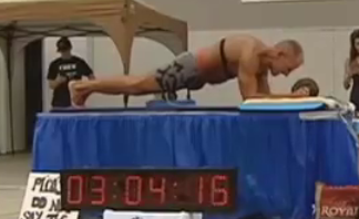 Excruciating World Record: A 5-Hour-Plus Plank