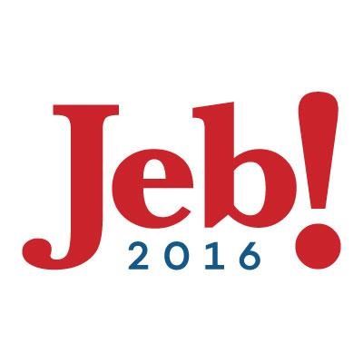Bush's '16 Logo Is Very Excited