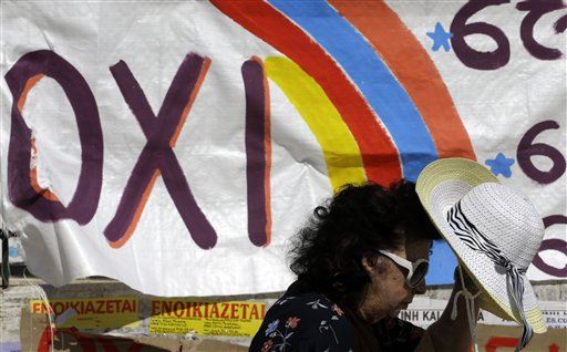 What Greece Is Saying Today: 'Oxi'