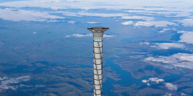Company Gets Patent for 12-Mile-High Space Elevator